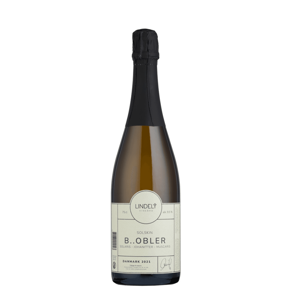 Dansk Mousserende Vin Solskin Bobler Lindely, 2023