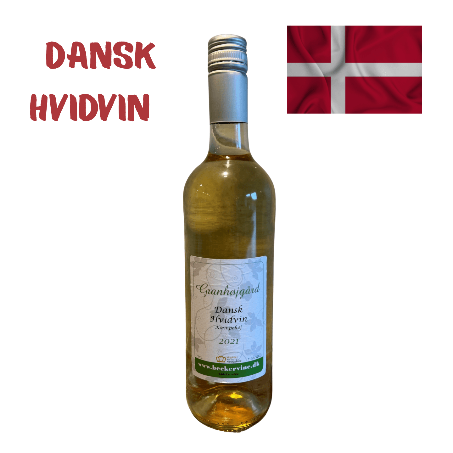 Granhøjgaard Kæmpehøj - Dansk Hvidvin 2021