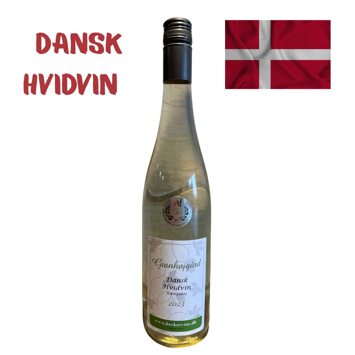 Granhøjgaard Kæmpehøj - Dansk Hvidvin 2023