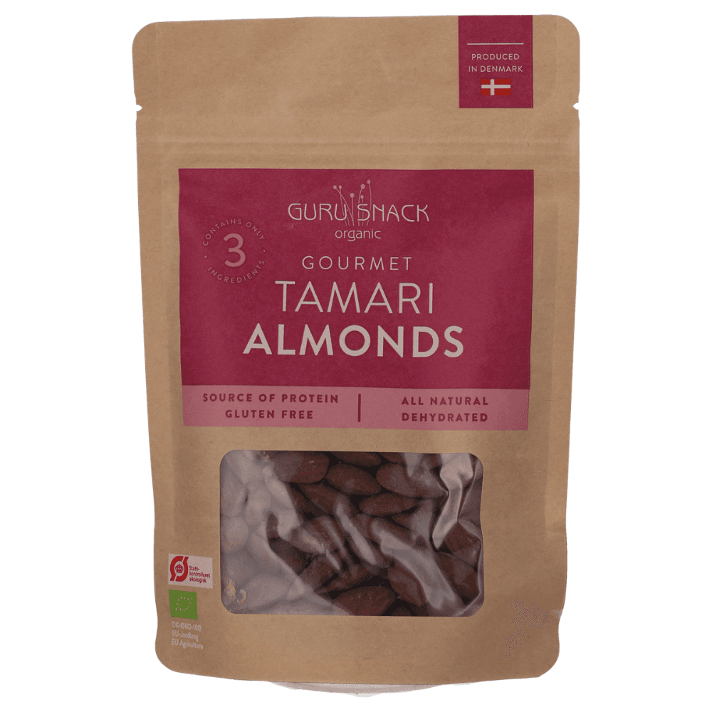 Gourmet Tamari Almonds Guru Snacks, 100g