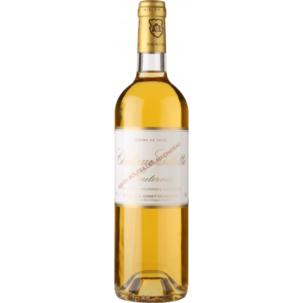 Sauternes Bordeaux Crème de Tête Château Gilette, 1996