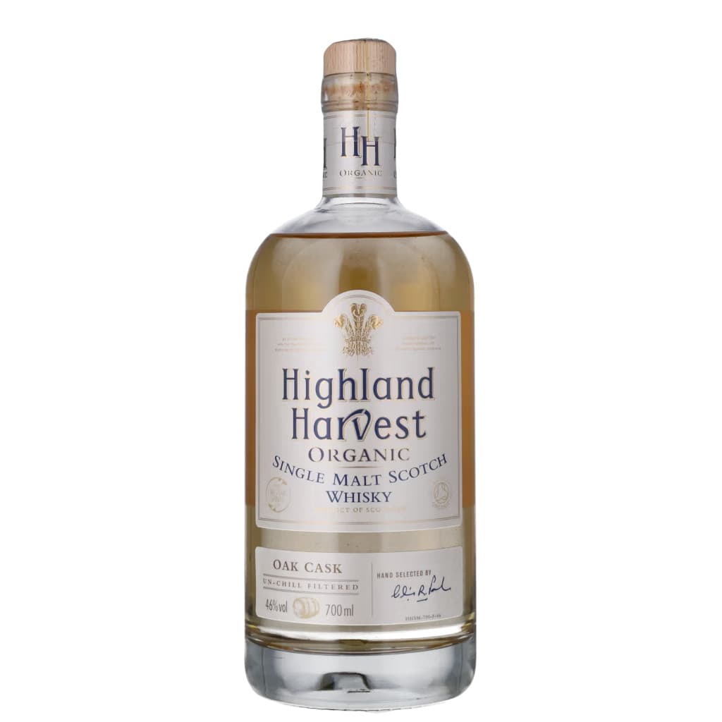 Highland Harvest Organic Whisky 46% Single Malt