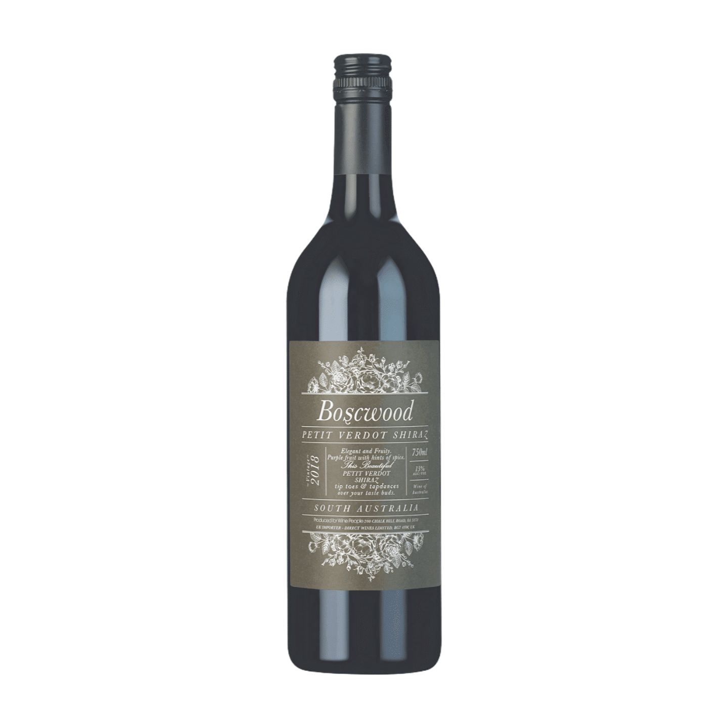 Boscwood Petit Verdot Shiraz 2018